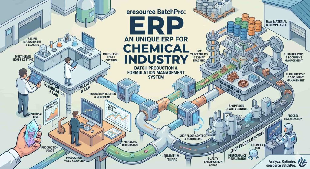 ERP Software for Chemical Industry | Chemical Manufacturing ERP