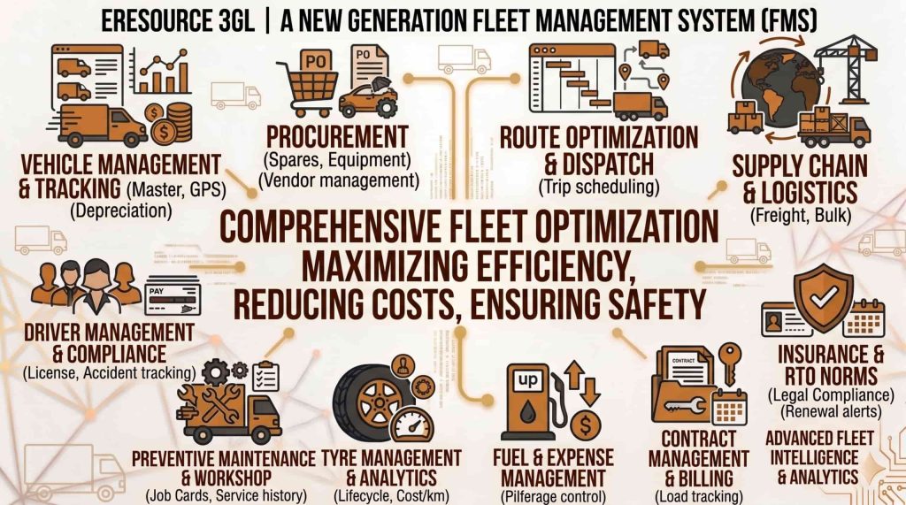 ERP for Fleet Management: Features and Benefits