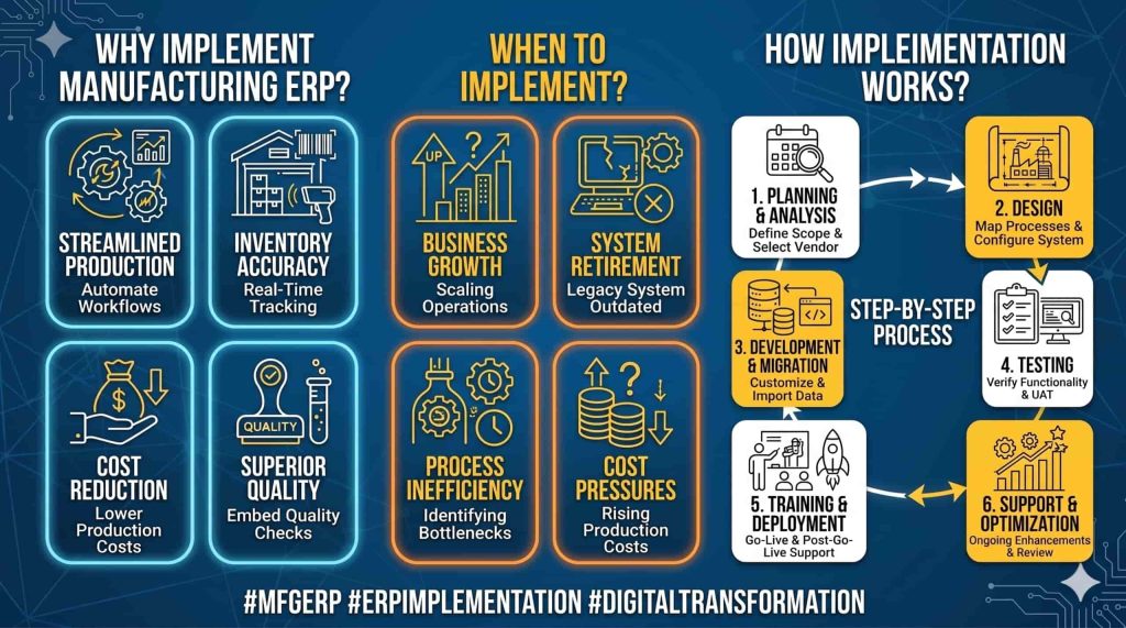 ERP Implementation: When, Why and How to Implement ERP