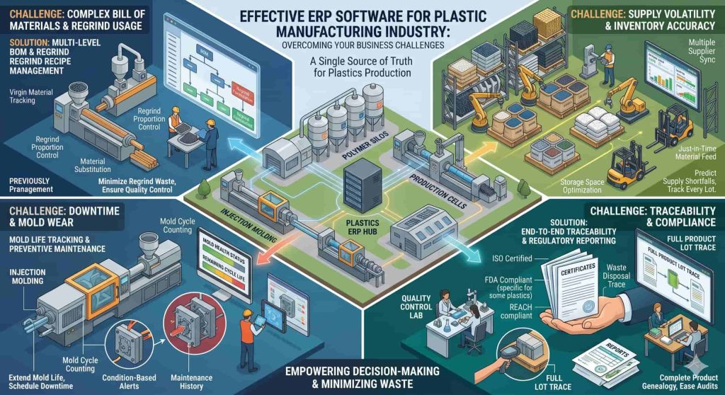 ERP Software for Plastic Manufacturing Industry In India