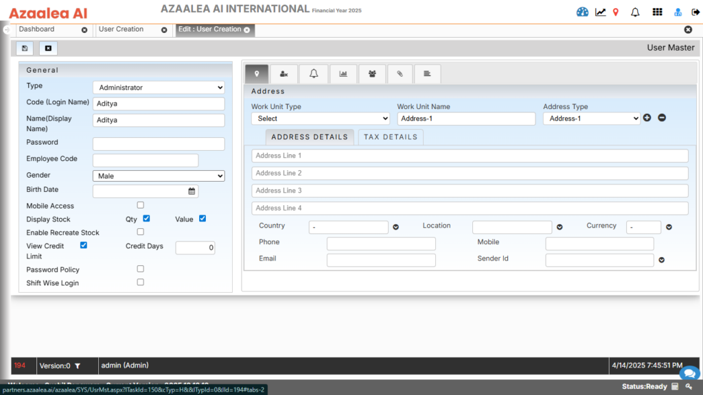 Security, Roles & Audit 2
