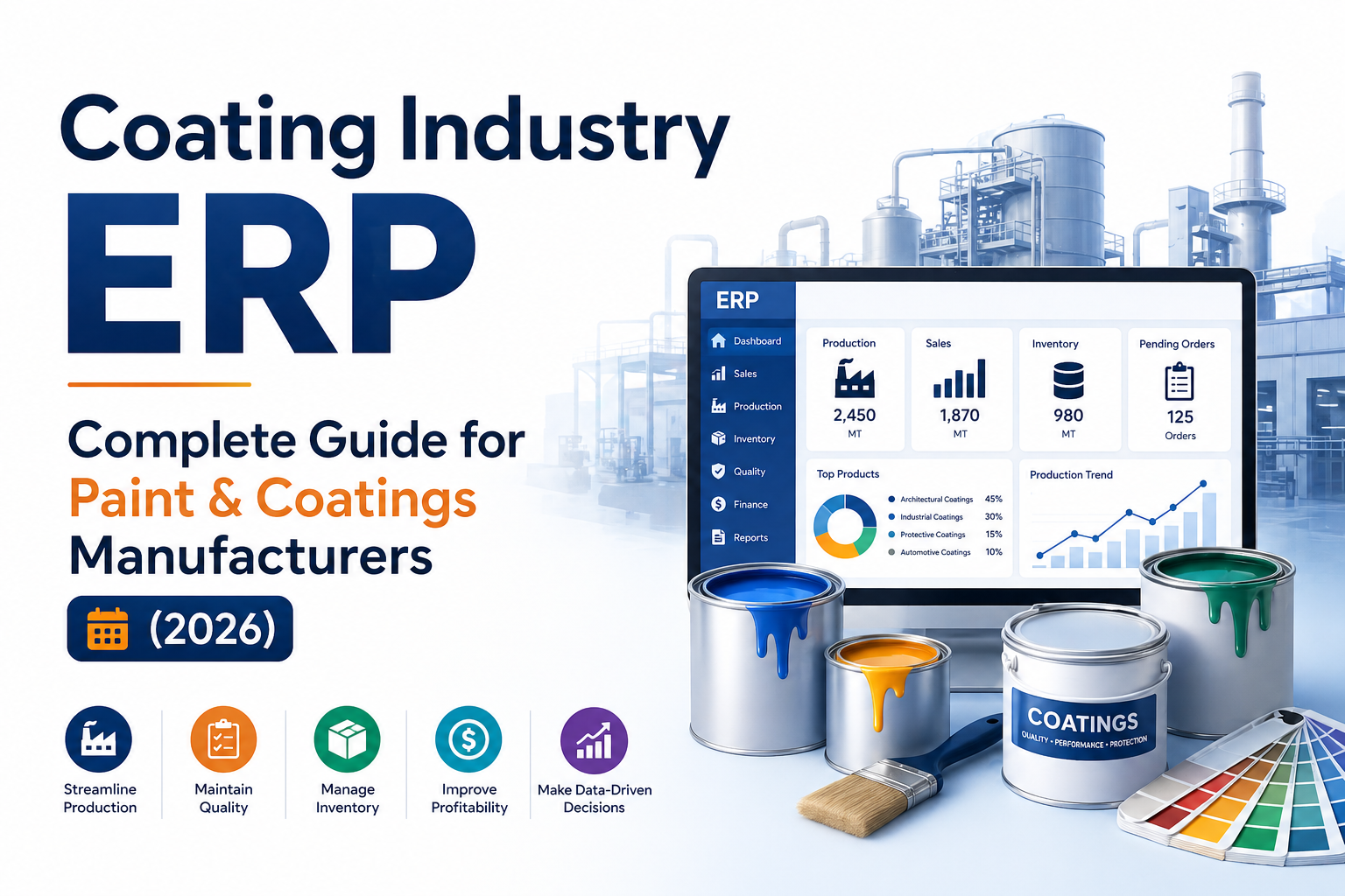 coating industry erp