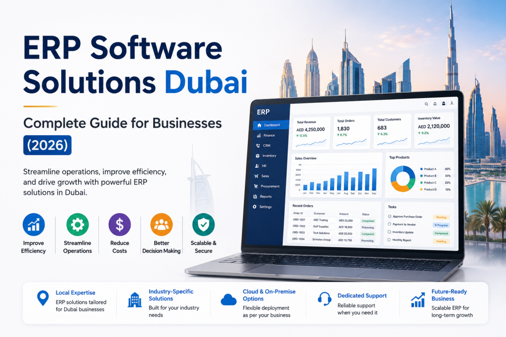 ERP Software Solutions Dubai: Complete Guide for Businesses (2026)