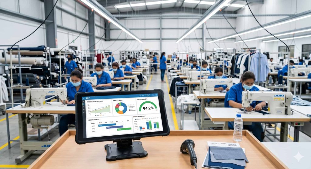 ERP for Garment Manufacturing Industry (2026 Guide) | Apparel ERP