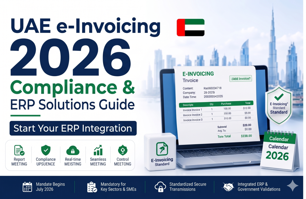 UAE E-Invoicing 2026 Guide | Compliance & ERP Solutions