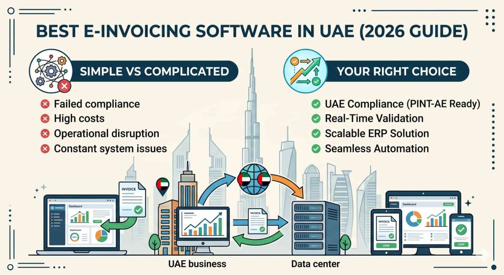 Best E-Invoicing Software UAE 2026 | Top ERP Guide