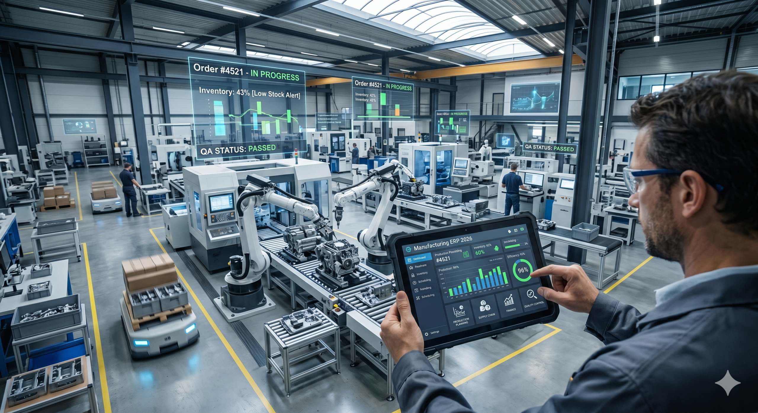ERP for Manufacturing Company (2026 Guide) | Features & Benefits