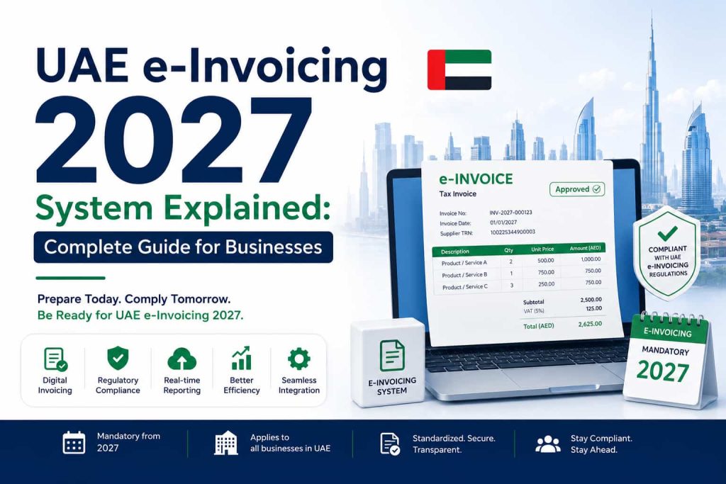UAE E-Invoicing 2026 Guide | Compliance & ERP Solutions