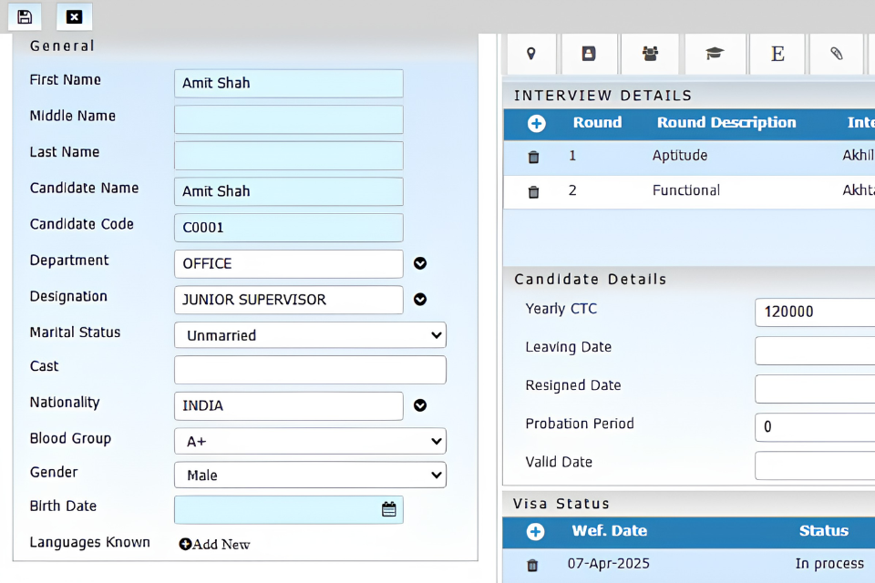Production Scheduling dashboard